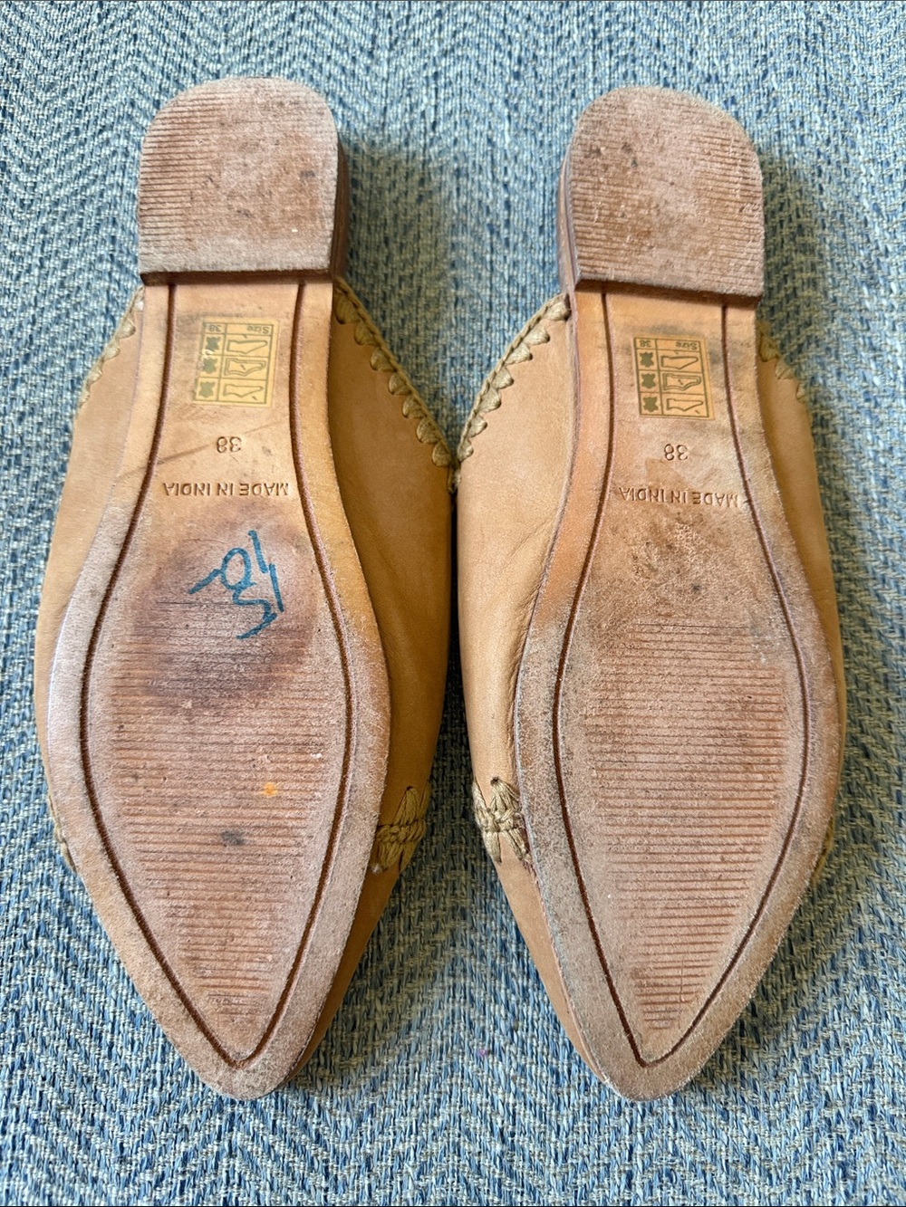 Free People San Marino Slip On Sandal Shoes Size: 38 - Picture 9 of 16